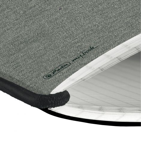Notatnik Herlitz My.Book Flex Gray A4 2x40, kratka/linia - 3